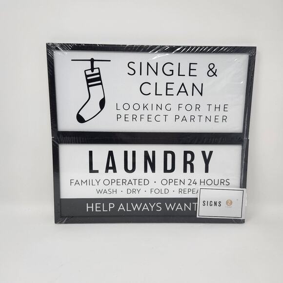 Laundry Room Sign Decor - Picture 1 of 1